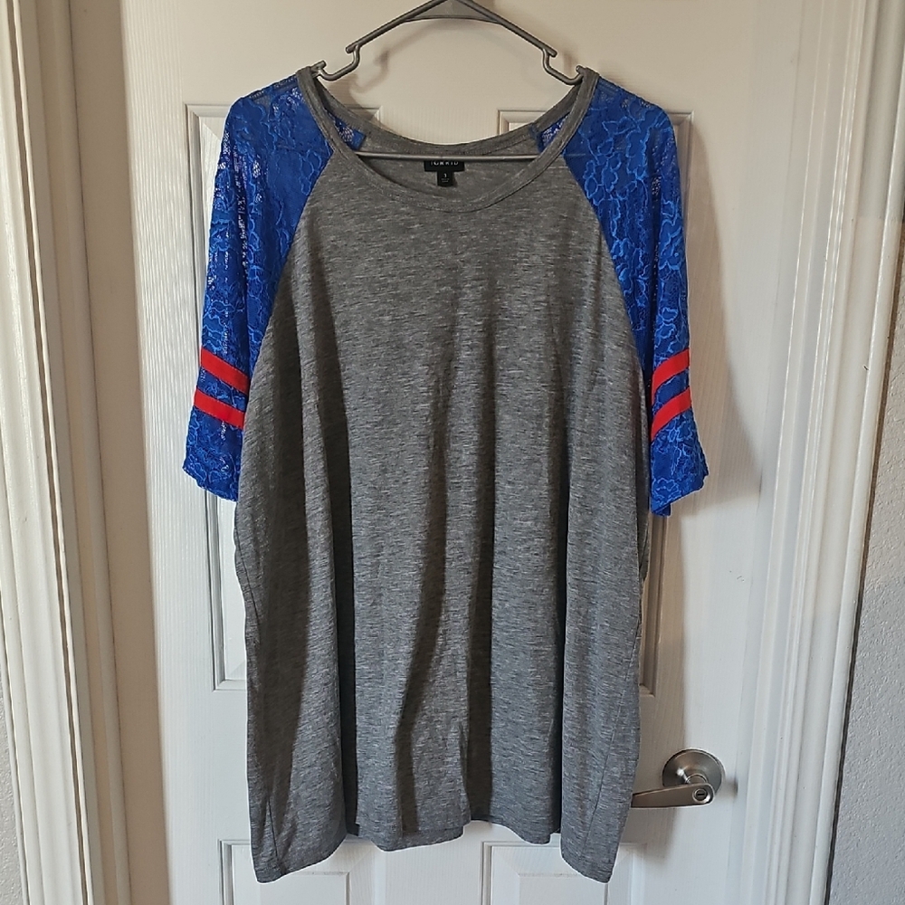 Torrid Heather Gray Knit Top 3X